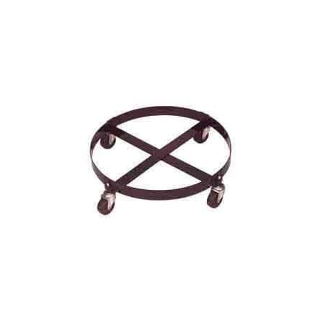 Alemite Dolly, For Use With 331571C5 And 75394 Pump, 55 Gal Drum, 2312 In Dia, Steel, 336899 336899